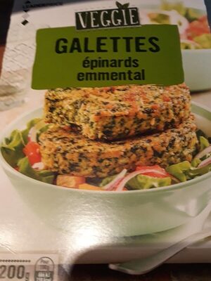 Galette épinards emmental