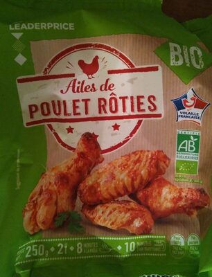 Ailes de poulet rôties