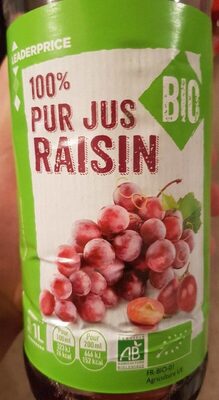 Pur jus de raisin bio