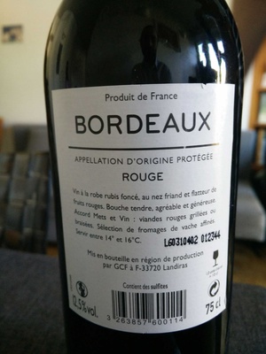 Bordeaux Rouge
