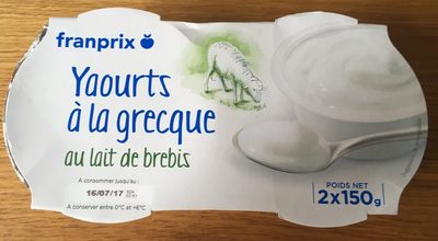 Yaourts à la grecque au lait de brébis