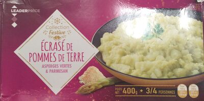 Ecrase de pommes de terre asperges vertes et parmesan