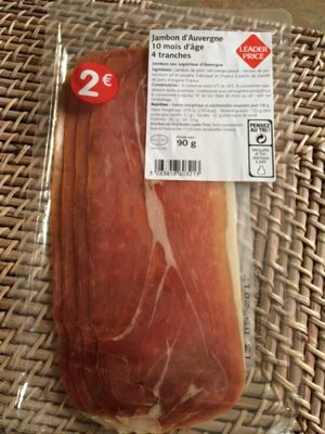 Jambon d'auvergne 10 mois d'age