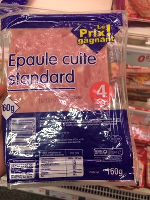 Epaule cuite front packaging