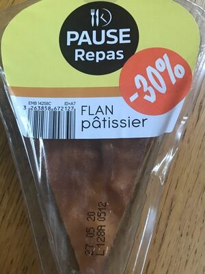 Flan patissier front packaging