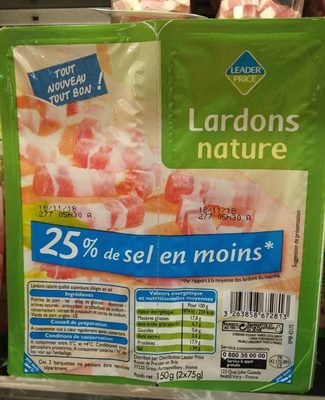 Lardons nature