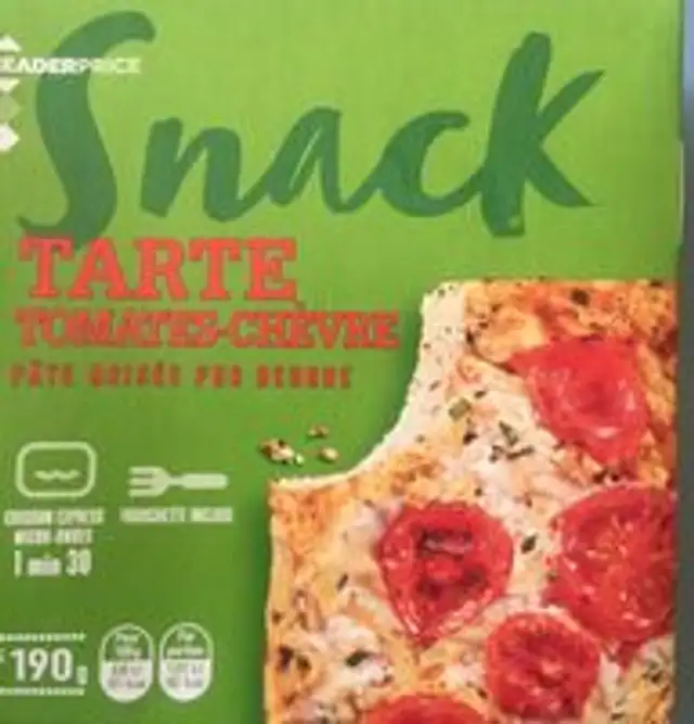 Snack tarte tomates chèvre