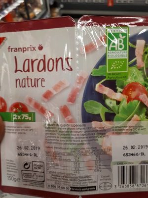Lardons nature