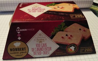 Foie gras de canard entier du sud-ouest