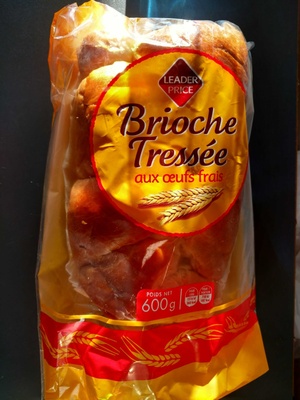 Brioche tressée aux œufs frais