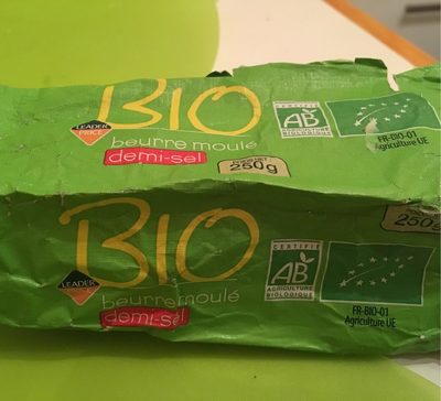 Beurre moulé demi-sel bio