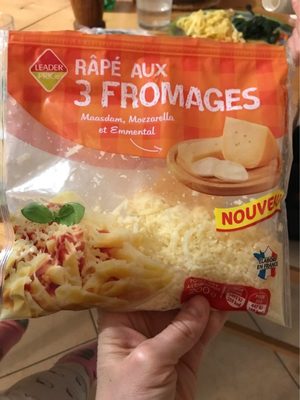 Râpé aux 3 Fromages front packaging