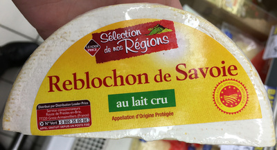 Reblochon de Savoie au lait cru (25% MG) front packaging