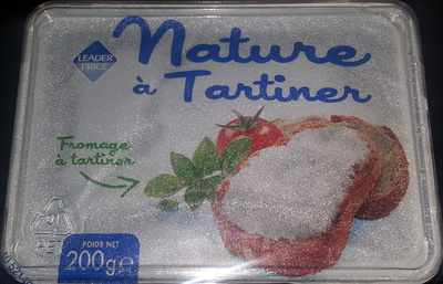 Fromage nature à Tartiner