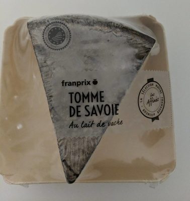 Tomme de Savoie IGP front packaging