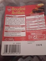 Boudin antillais Leader Price