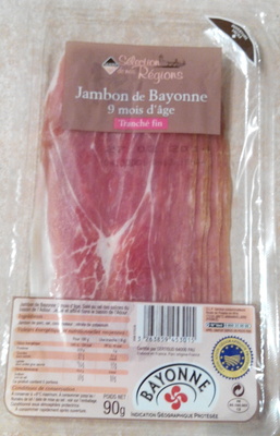 Jambon de Bayonne front packaging