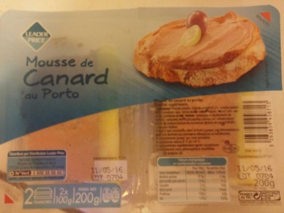 Mousse de canard au Porto