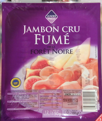 Jambon Cru Fumé de la Forêt Noire