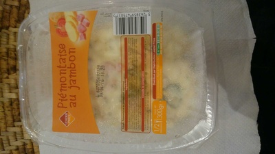 Piémontaise au jambon front packaging