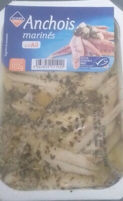 Anchois marinés à l'ail