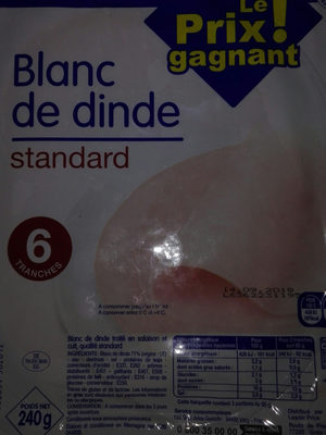 Blanc de dinde standard