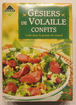 Gésiers de Volaille confits