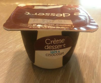 Crème dessert chocolat lait