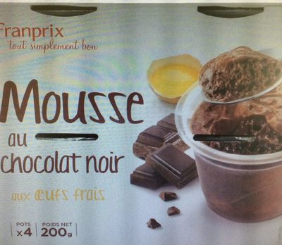 Mousse au chocolat noir