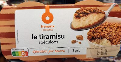 Tiramisu au spéculoos