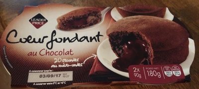 Cœur Fondant au Chocolat