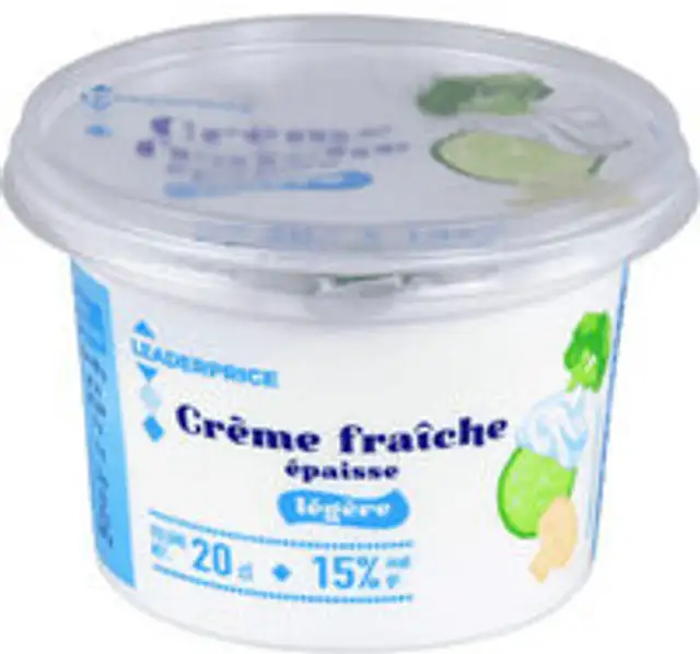 Crème fraîche épaisse légère