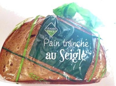Pain tranché au seigle