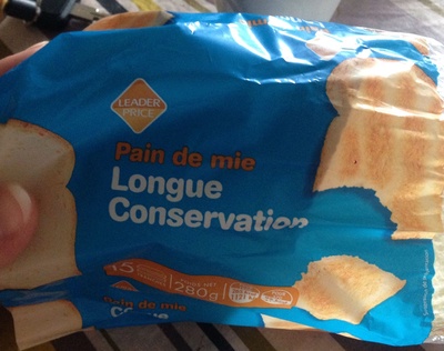 Pain de mie - Longue conservation front packaging