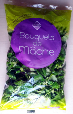 Bouquets de mâche front packaging
