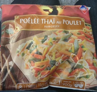 Poêlée Thaï au Poulet Surgelée