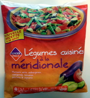 Légumes cuisinés à la méridionale