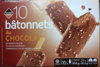 10 bâtonnets au chocolat