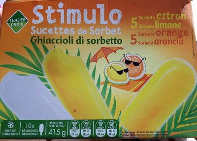 Stimulo sucettes de sorbet