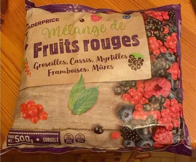 Melange de fruits rouges congelés