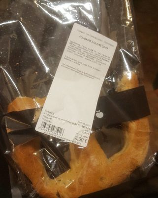 Fougasse 2 Olives front packaging