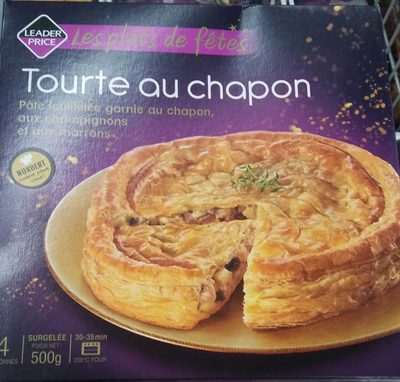 Tourte au Chapon front packaging