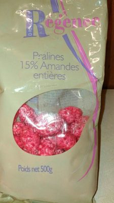Dragées Pralines 15% Amandes entières rouge