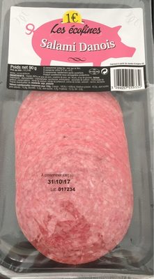 Salami danois front packaging