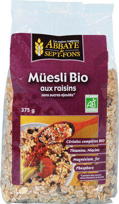 Müesli, mélange céréales bio