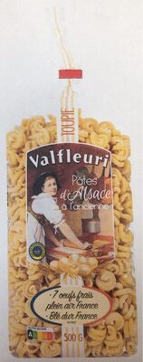 Toupies Pâtes d'Alsace front packaging