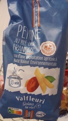 Penne au blé dur français
