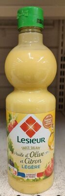 Sauce salade à l'huile de colza, huile d'olive et citron