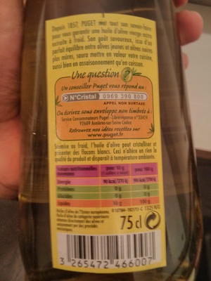 huile d'olive vierge extra