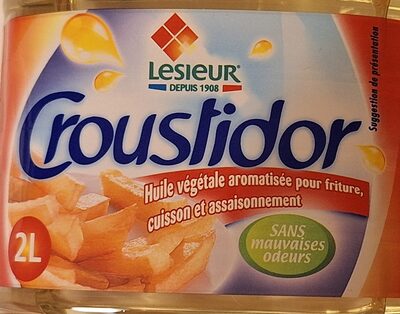 Croustifor, huile végétale aromatisée pour friture, cuisson et assainissement